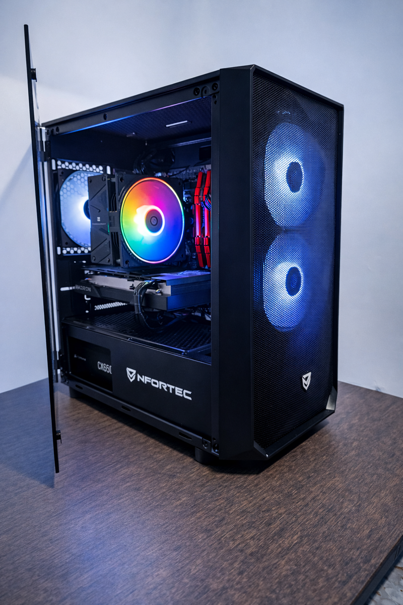 PC Gaming i5 12500 + RX 6600 XT 16GB RAM