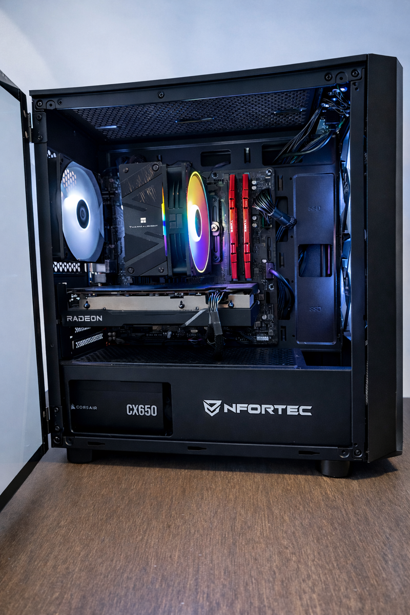 PC Gaming i5 12500 + RX 6600 XT 16GB RAM afbeelding 2