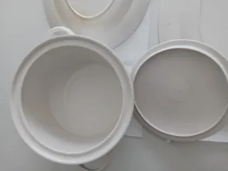 Sopera y 2 ensaladeras de Vargas Segovia