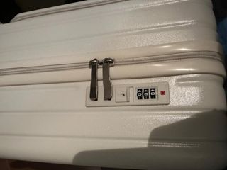 Maleta de viaje para portátil blanca