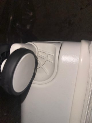 Maleta de viaje para portátil blanca