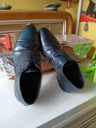 Scarpe eleganti uomo blu