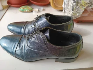 Scarpe eleganti uomo blu