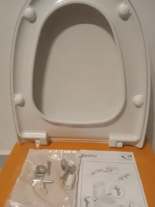 Asiento Inodoro Forma U Gala Blanco