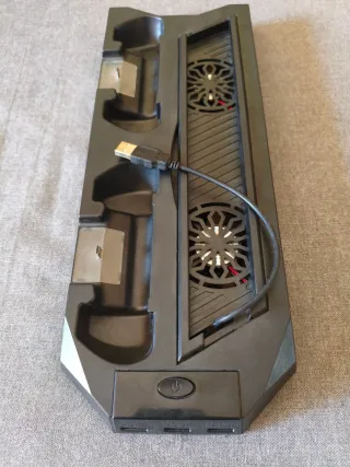 Base PS4 Ventiladores + Cargadores