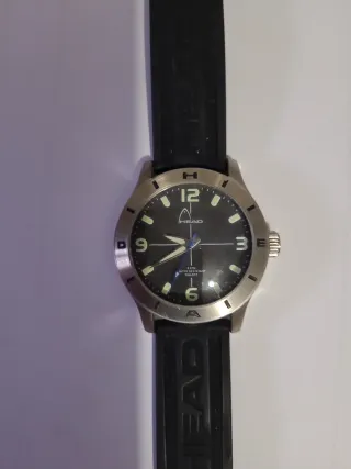Reloj HEAD Negro y Plateado