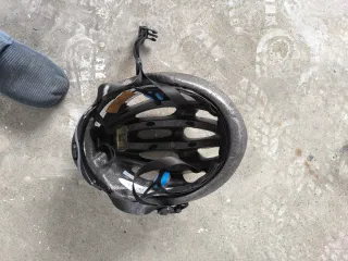 Bicicleta Montaña BH Naranja, casco, accesorios.