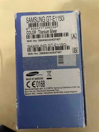Samsung GT-E1150i Cellulare Nuovo