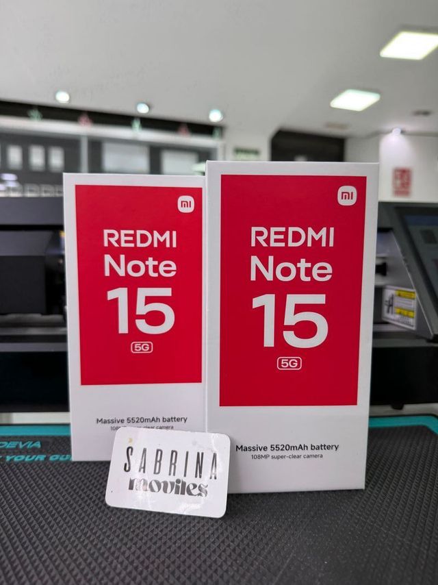 Redmi Note 15 256gb NOVO LACrado