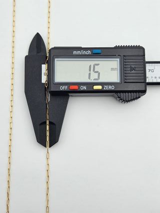 Cadena de Oro 18K, Bilbao Larga, 64cm, 4,22gr