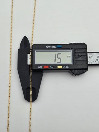 Cadena de Oro 18K, Bilbao Larga, 64cm, 4,22gr