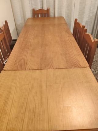 Tavolo da pranzo estensibile in legno massello