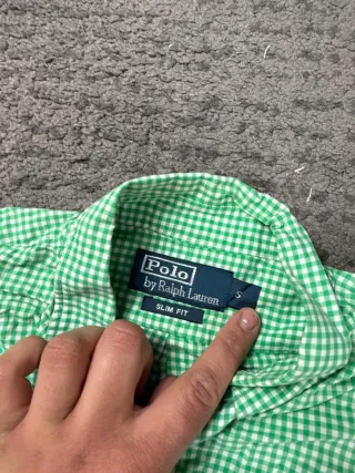 ¡¡OFERTA!! Talla S Camisa Ralph Lauren Cuadros