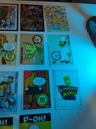 Cromos Panini Simpsons