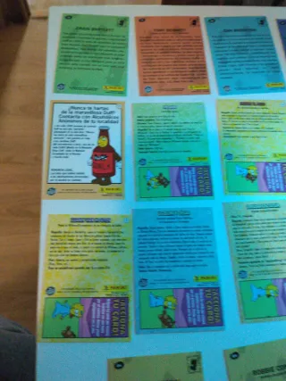 Cromos Panini Simpsons