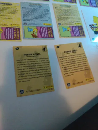 Cromos Panini Simpsons