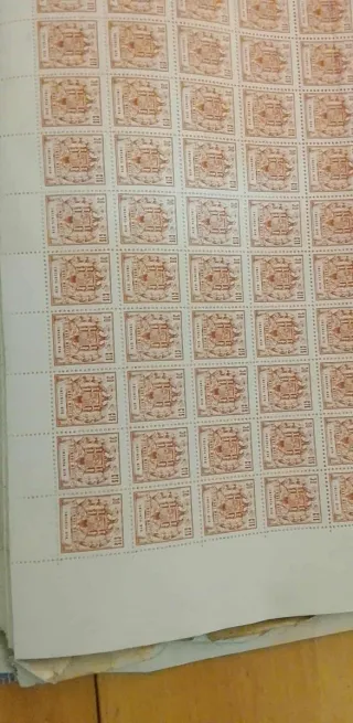 Colección de sellos España 120 ptas