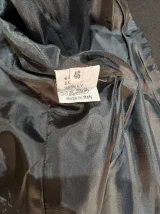 Blazer donna nero 3 bottoni