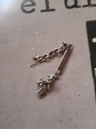 Pulsera Plata 925 con Plata Grabada 35g medio