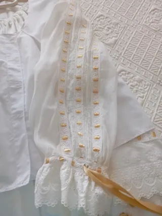 Traje de llanisca y porruano