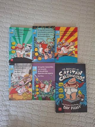 El Capitán Calzoncillos (lote libros) ¡Diversión!