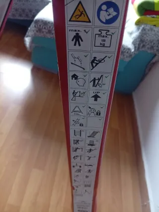 Escalera Tijera Roja