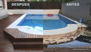 Servicios de limpieza y reparación de piscinas