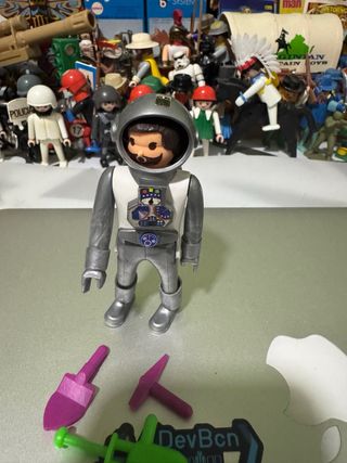 Airgam Boys Espacio Vintage Casco Pegado