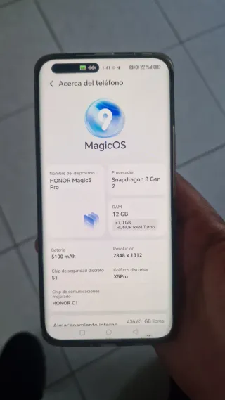 Honor Magic 5 Pro Gris - Vendo o Cambio