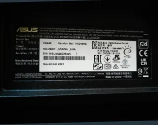 PACK OFERTA: Monitor ASUS VA249HE 23.8 +Accesorios