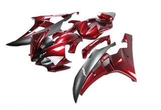 Carenado Yamaha R6 2006-07 Granate Nuevo