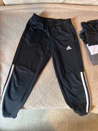 Chándal Adidas Negro/Gris Talla 7