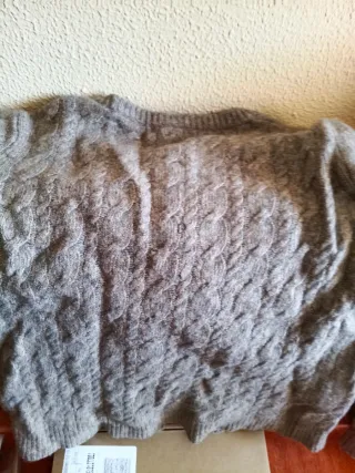 Chaqueta Mango Beige Talla M