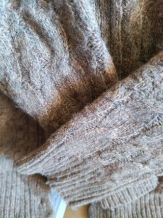 Chaqueta Mango Beige Talla M