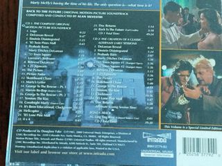 Back to the Future CD Intrada Special Collection