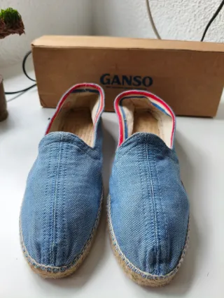 El Ganso Oxford Azul Talla 41