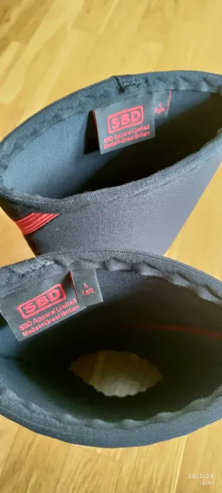 Rodilleras SDB talla L Powerlifting/CrossFit 7mm