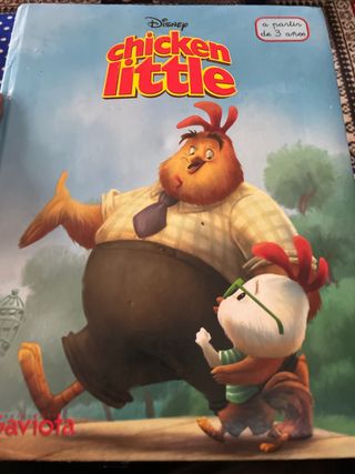 Libro Infantil Disney Chicken Little