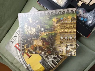 Los Pilares de la Tierra+Expansión. Juego mesa