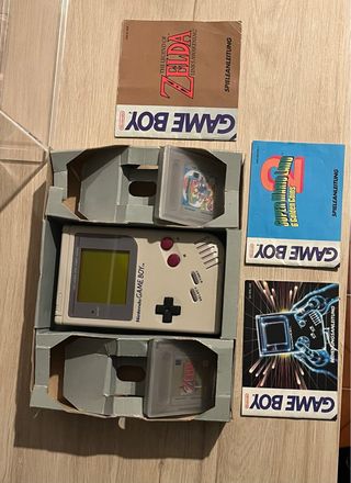Set GameBoy DMG Super Star Zelda e Mario Edition