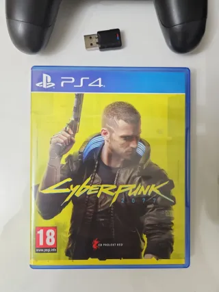 PS4 Slim 1TB + Mando Original V2 + Cyberpunk 2077