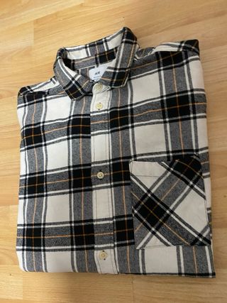 Camisa H&M Cuadros Talla XL