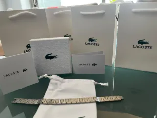 Pulsera Lacoste Plateada