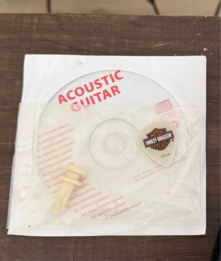 Guitarra Acústica Negra