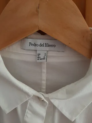 Camisa Pedro del Hierro Talla S Blanca