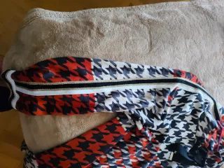 Vestido estampado pata de gallo