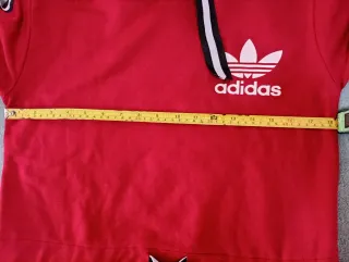 Abitino in felpa con cappuccio Adidas tgS