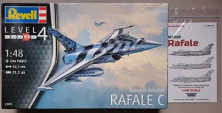 Kit modellismo Revell Rafale C 1:48 + decal
