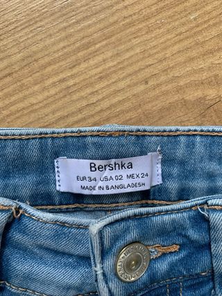 Lote 2 vaqueros pitillo talla 34