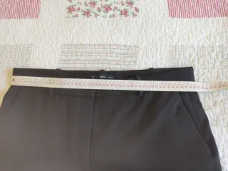 Pantalón mujer marrón chocolate